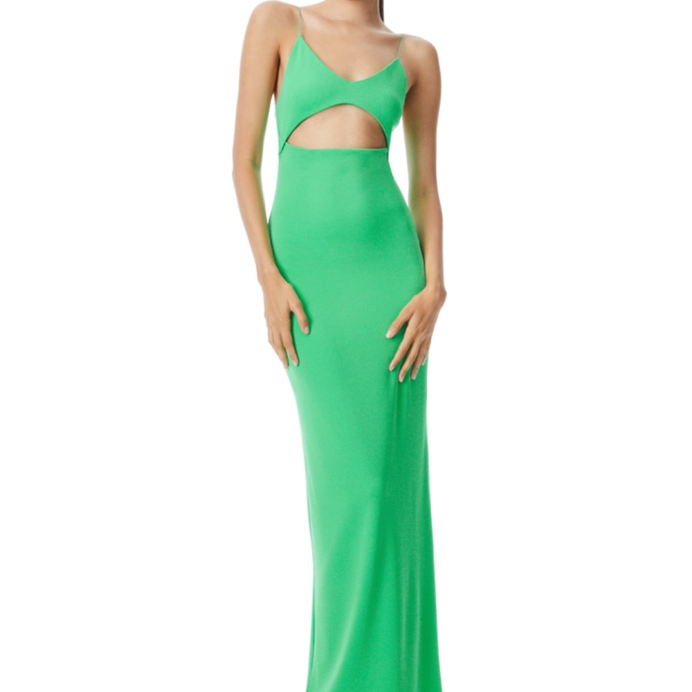 Alice + Olivia Valli Cut Out Cami Dress